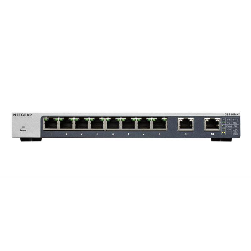 Netgear Switch GS110MX (GS110MX-100PES) (GS110MX100PES)