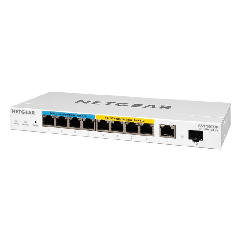 Netgear Switch GS110TUP (GS110TUP-100EUS) (GS110TUP100EUS)