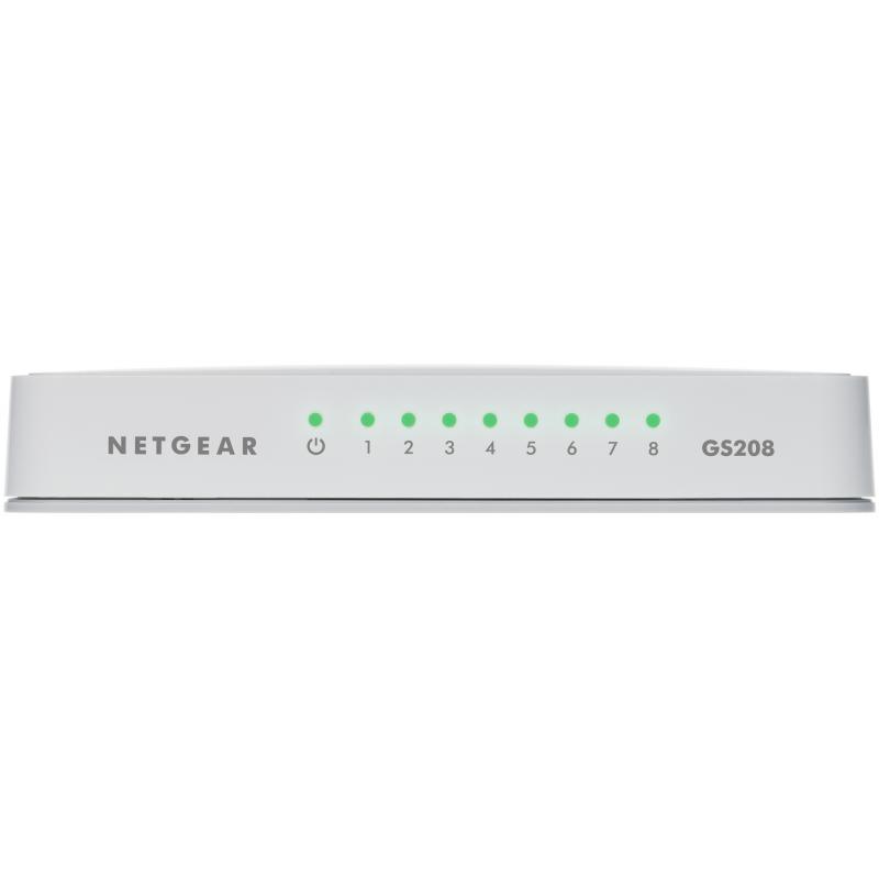 Netgear Switch GS208 (GS208-100PES) (GS208100PES)