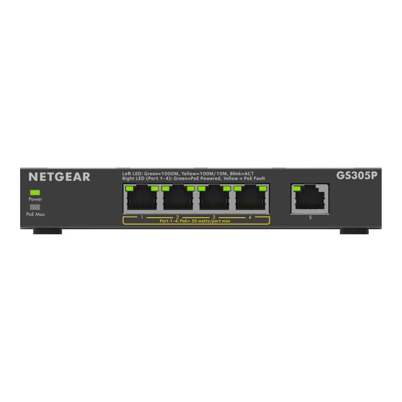 Netgear Switch GS305P-300EUS GS305P300EUS (GS305P-300EUS)