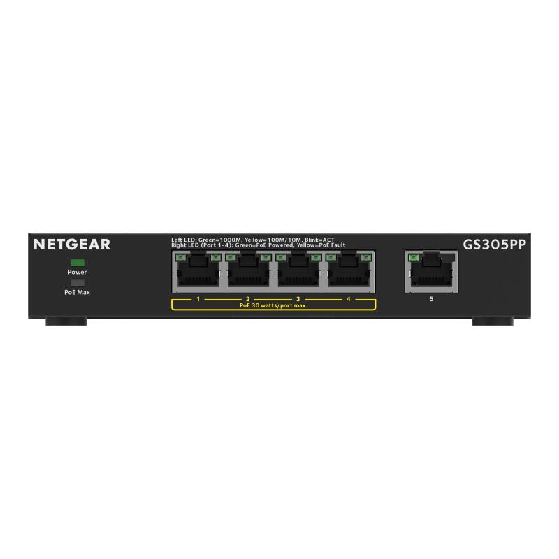 Netgear Switch GS305PP-300EUS GS305PP300EUS (GS305PP-300EUS)