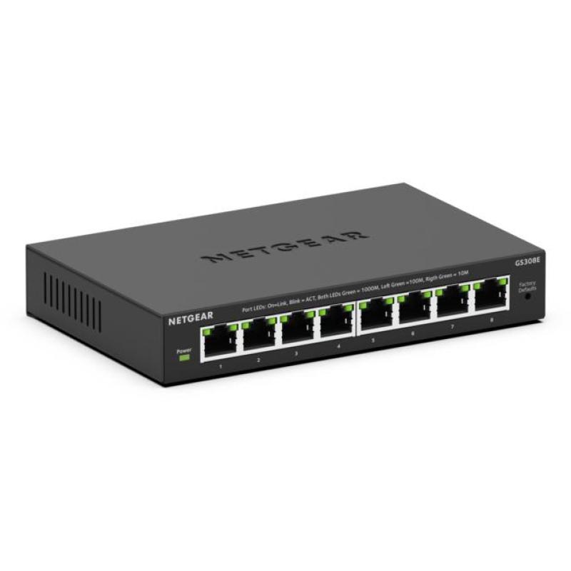 Netgear Switch GS308E-400EUS GS308E400EUS (GS308E-400EUS)