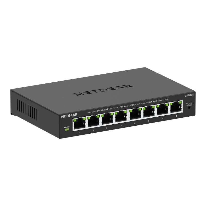 Netgear Switch GS308E-400EUS GS308E400EUS (GS308E-400EUS)