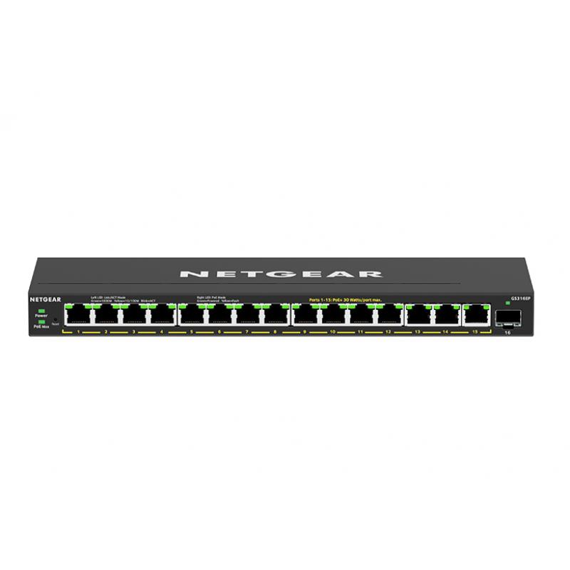 Netgear Switch GS316EP (GS316EP-100PES) (GS316EP100PES)
