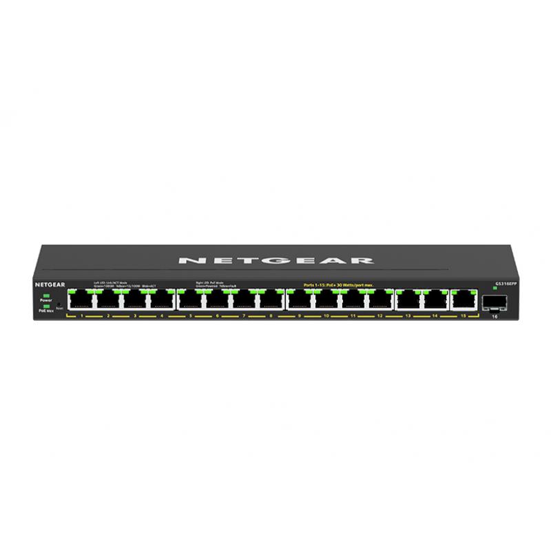 Netgear Switch GS316EPP-100PES GS316EPP100PES (GS316EPP-100PES)