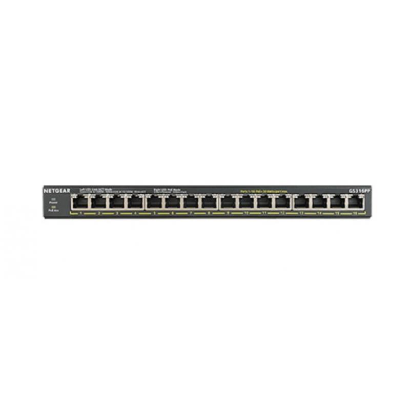 Netgear Switch GS316PP-100EUS GS316PP100EUS (GS316PP-100EUS)