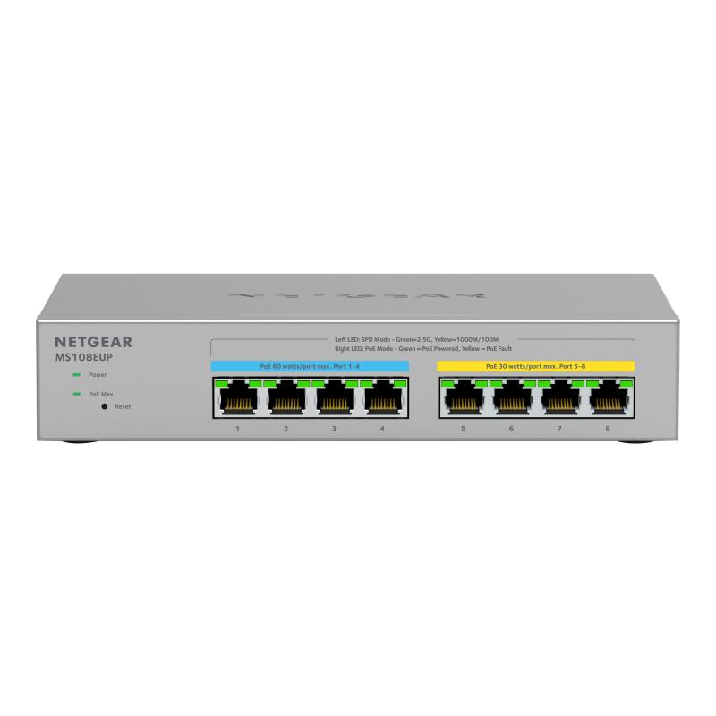 Netgear Switch MS108EUP-100EUS MS108EUP100EUS (MS108EUP-100EUS) (MS108EUP100EUS)