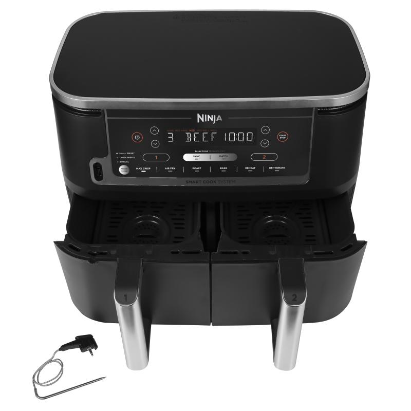 Ninja Airfryer (AF451EU) Foodi MAX Dual Zone black Schwarz