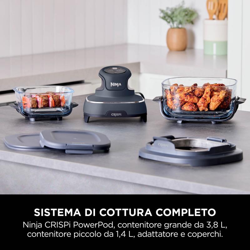 Ninja Airfryer (FN101EUGY) Crispi 1700W grey