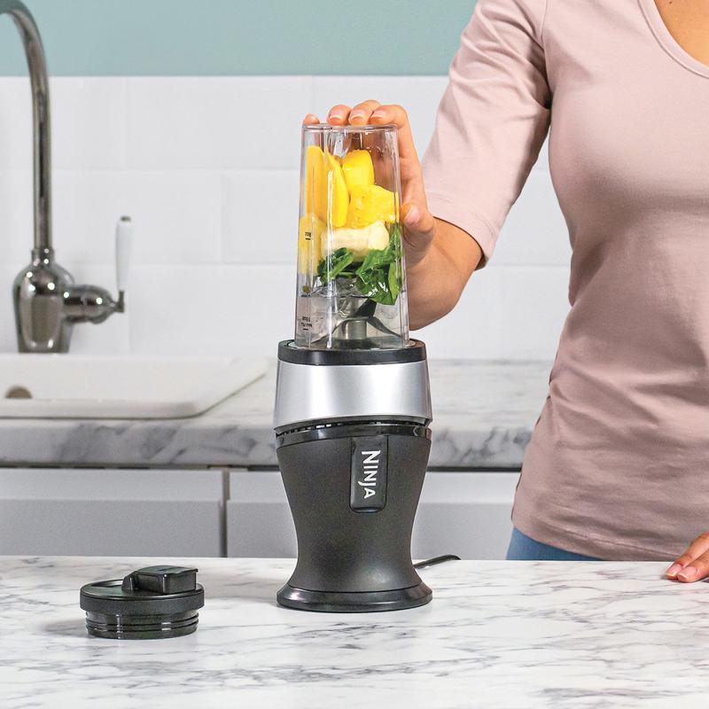 Ninja Blender (QB3001EUS) Blender & Smoothie Maker silver black