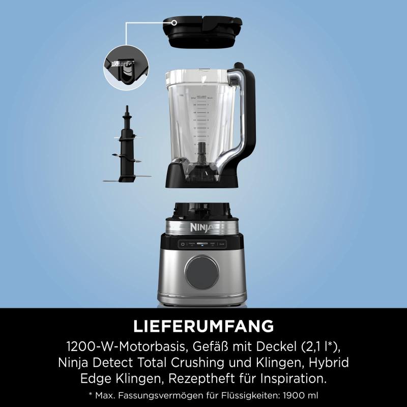 Ninja Blender (TB201EU) Detect Power Pro silver black