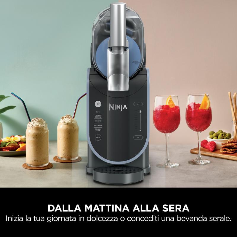 Ninja Slushi Machine (FS301EU) for SlushIce grey blue