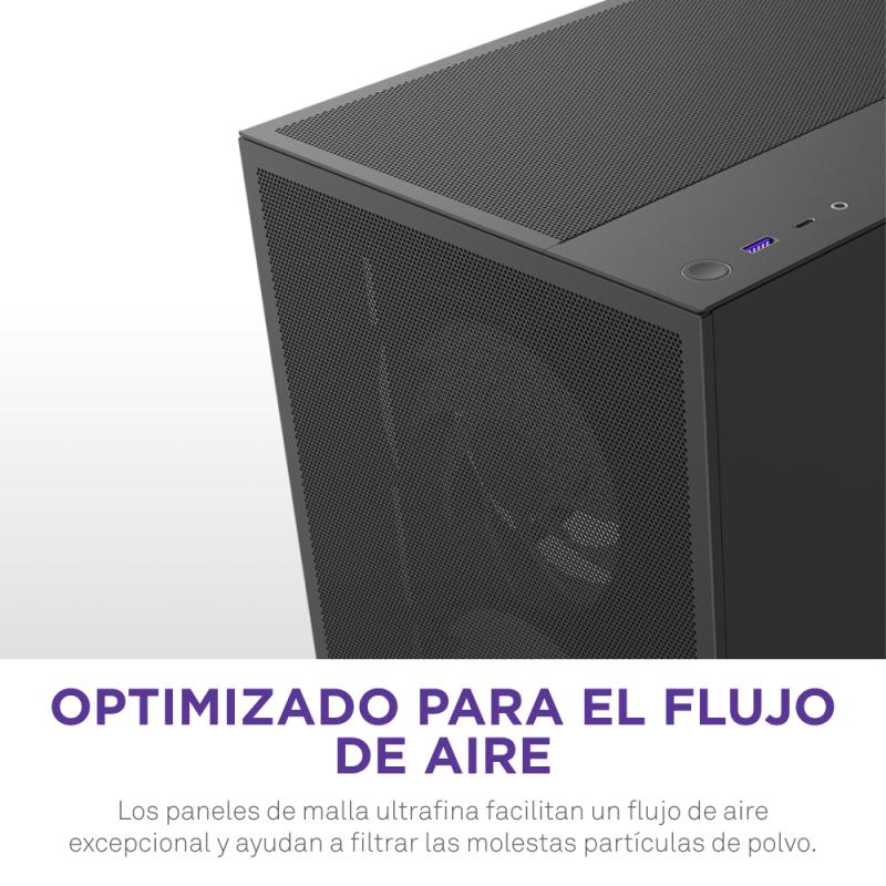 NZXT Case H5 Flow RGB Black Schwarz (CC-H52FB-R1) (CCH52FBR1)