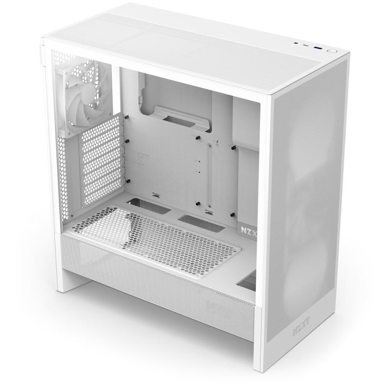 NZXT Case H5 Flow White (CC-H52FW-01) (CCH52FW01)