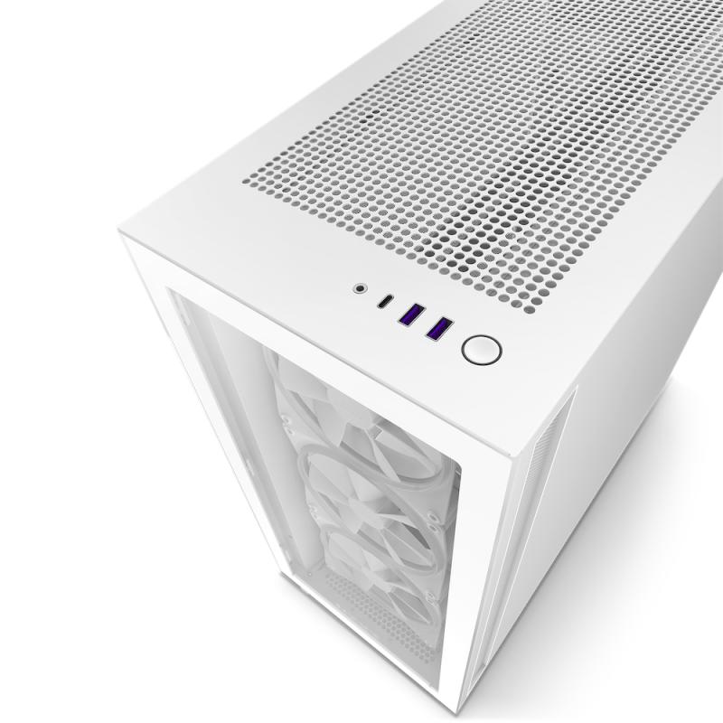 NZXT Tower H7 Elite White (CM-H71EW-02) (CMH71EW02)
