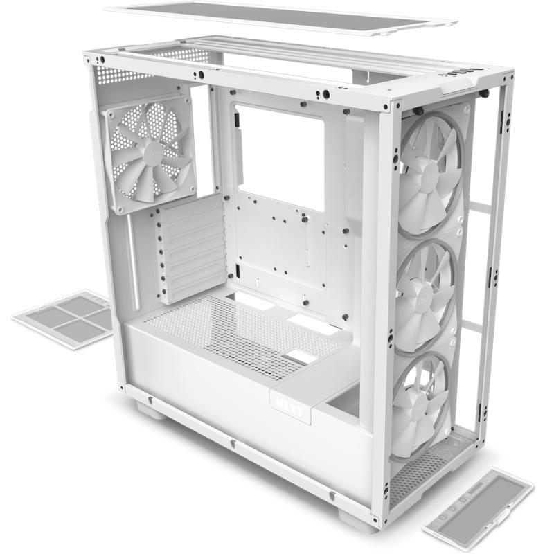 NZXT Tower H7 Elite White (CM-H71EW-02) (CMH71EW02)