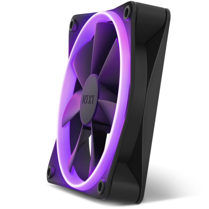 NZXT Cooler F Series F120 RGB Black Schwarz (RF-R12SF-B1) (RFR12SFB1)