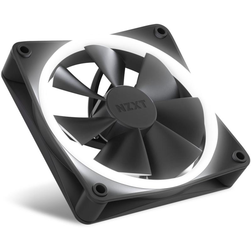NZXT Cooler F Series F120 RGB Black Schwarz (RF-R12SF-B1) (RFR12SFB1)