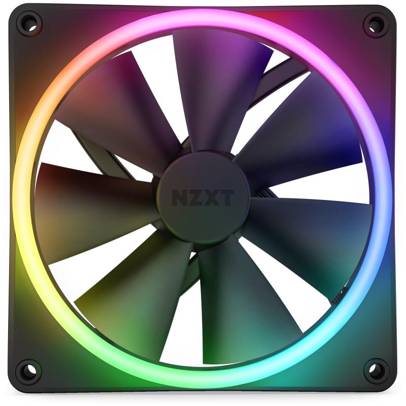 NZXT Cooler F Series F120 RGB DUO Black Schwarz (RF-D12SF-B1) (RFD12SFB1)