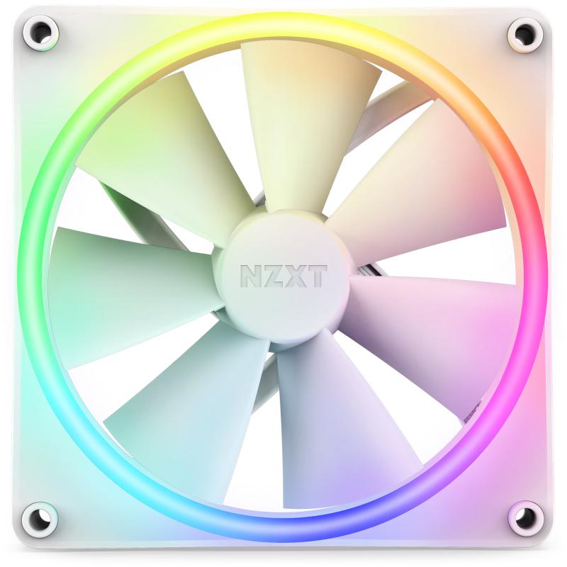 NZXT Cooler F Series F120 RGB DUO White (RF-D12SF-B1) (RFD12SFB1)