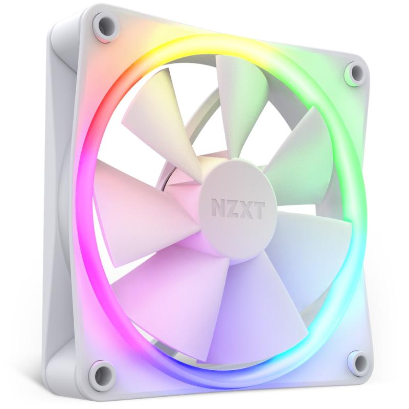 NZXT Cooler F Series F120 RGB White (RF-R12SF-W1) (RFR12SFW1)