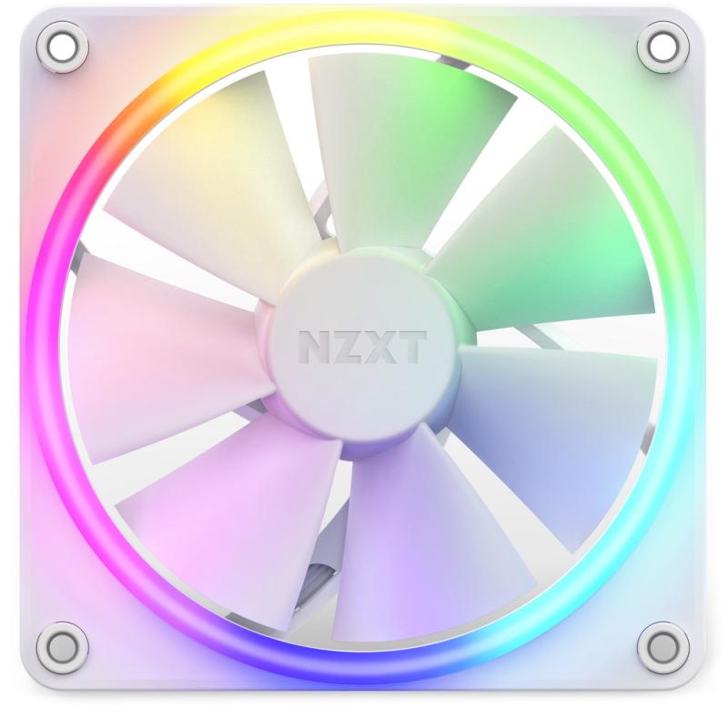 NZXT Cooler F Series F120 RGB White (RF-R12SF-W1) (RFR12SFW1)