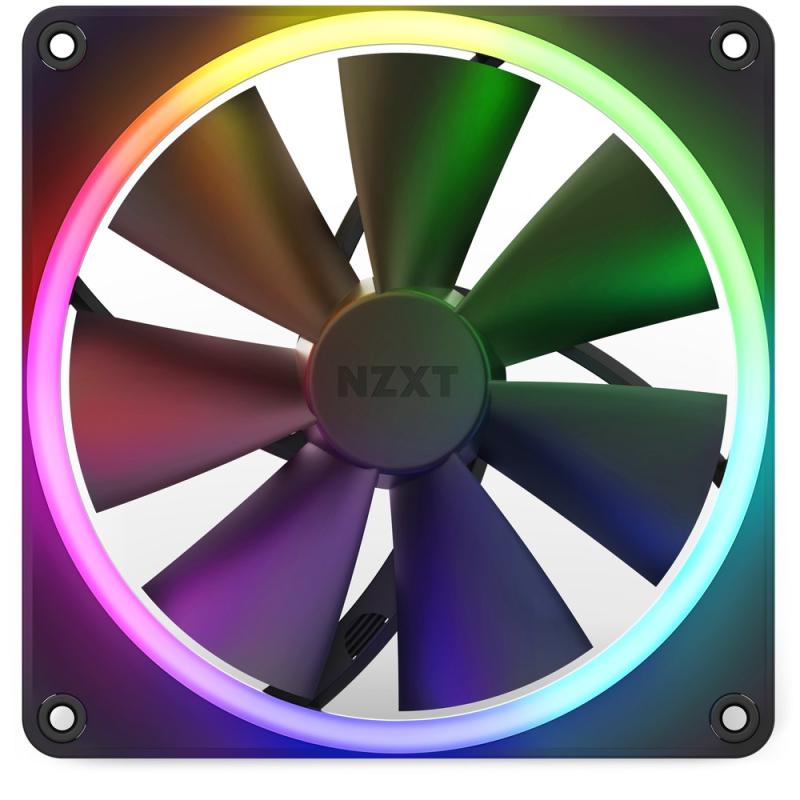 NZXT Cooler F Series F140 RGB Black Schwarz (RF-R14SF-B1) (RFR14SFB1)