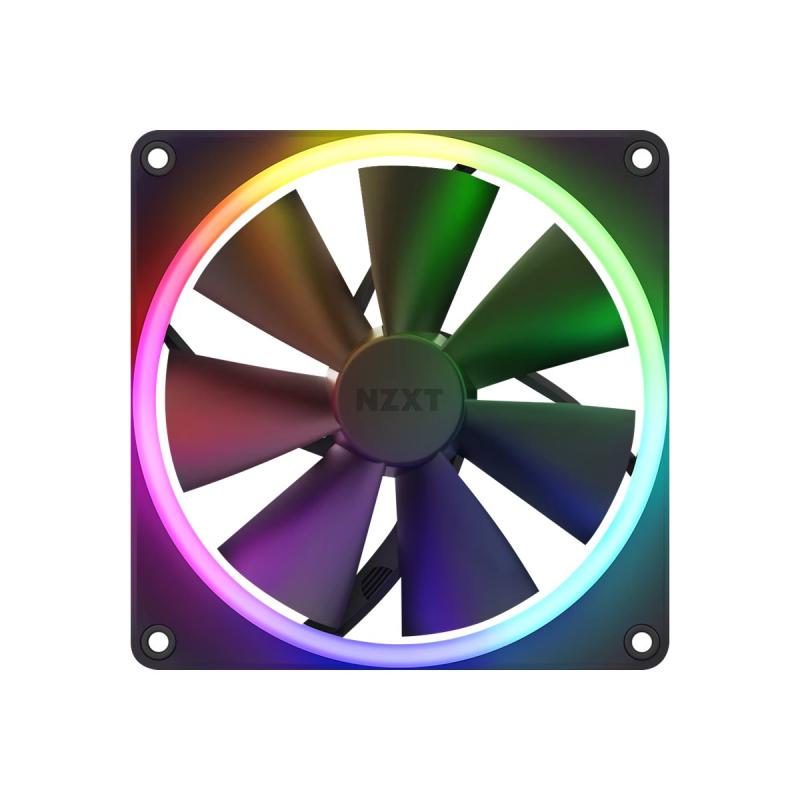 NZXT Cooler F Series F140 RGB Black Schwarz (RF-R14SF-B1) (RFR14SFB1)