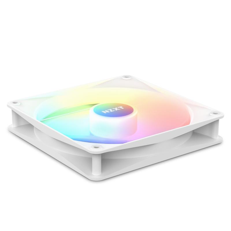 NZXT Cooler F Series F140 RGB Core Twin Pack White (RF-C14DF-W1) (RFC14DFW1)