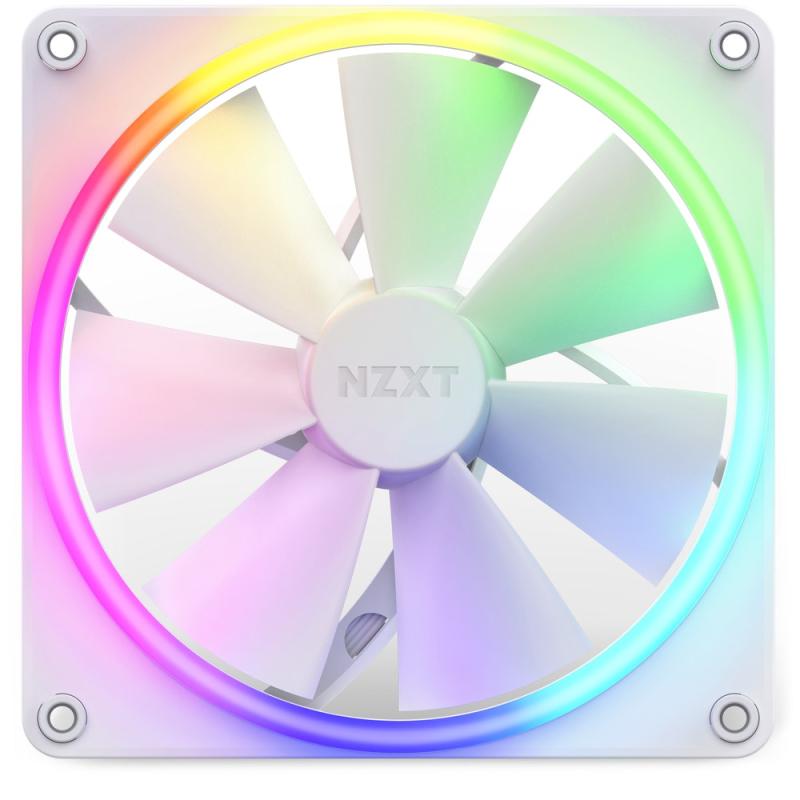 NZXT Cooler F Series F140 RGB White (RF-R14SF-W1) (RFR14SFW1)