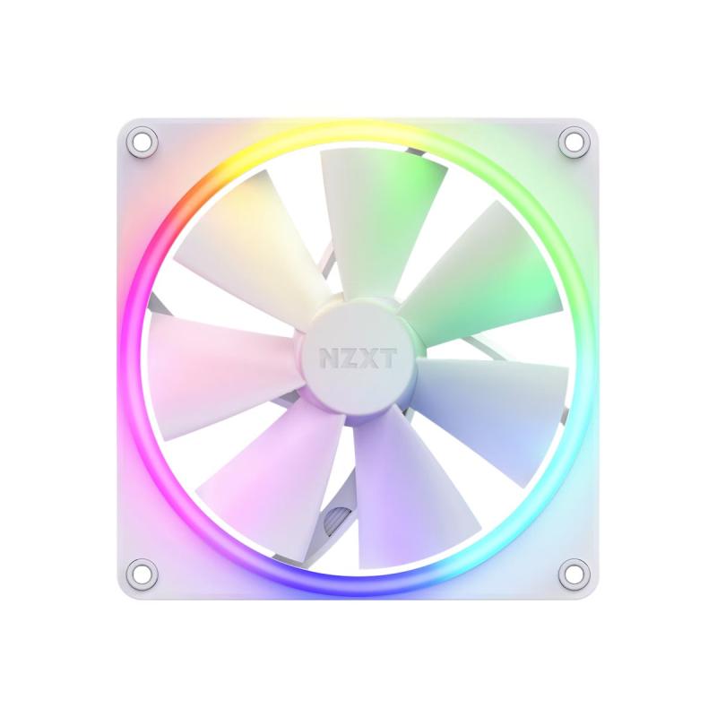NZXT Cooler F Series F140 RGB White (RF-R14SF-W1) (RFR14SFW1)