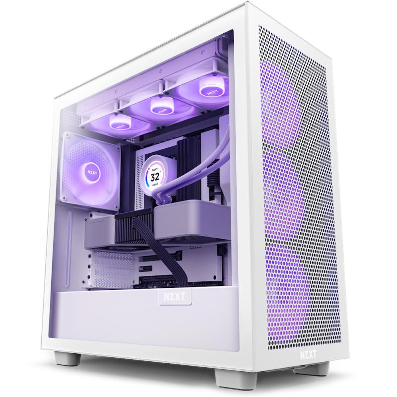 NZXT Tower H7 Flow White (CM-H71FW-R1) (CMH71FWR1)