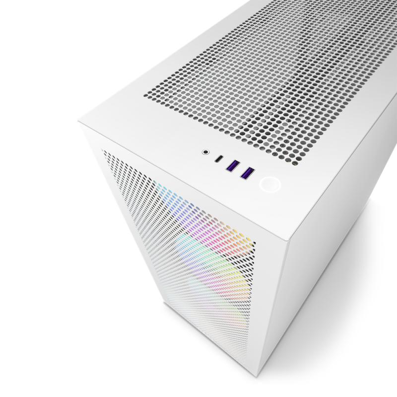 NZXT Tower H7 Flow White (CM-H71FW-R1) (CMH71FWR1)