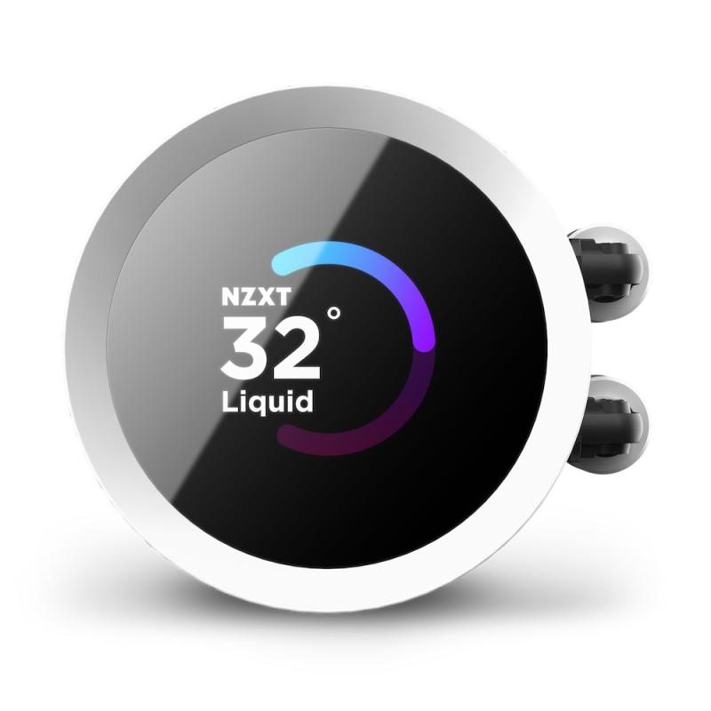 NZXT Liquid Cooler Kraken 360 RGB White (RL-KR360-W1) (RLKR360W1)
