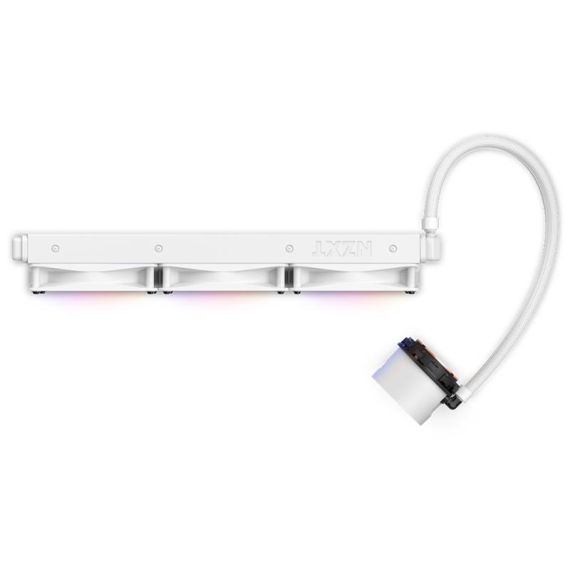 NZXT Liquid Cooler Kraken 360 RGB White (RL-KR360-W1) (RLKR360W1)