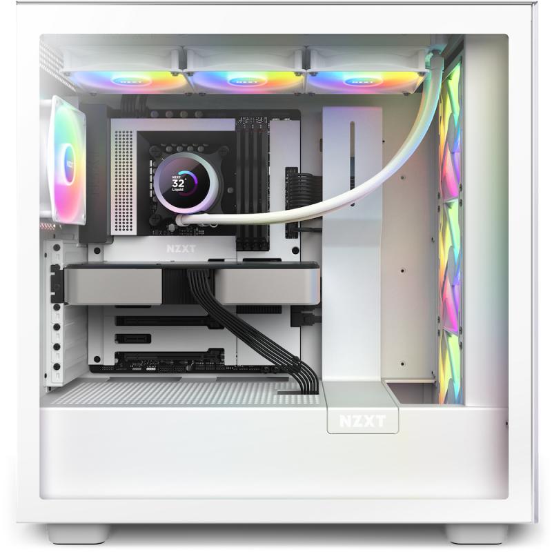 NZXT Liquid Cooler Kraken 360 RGB White (RL-KR360-W1) (RLKR360W1)
