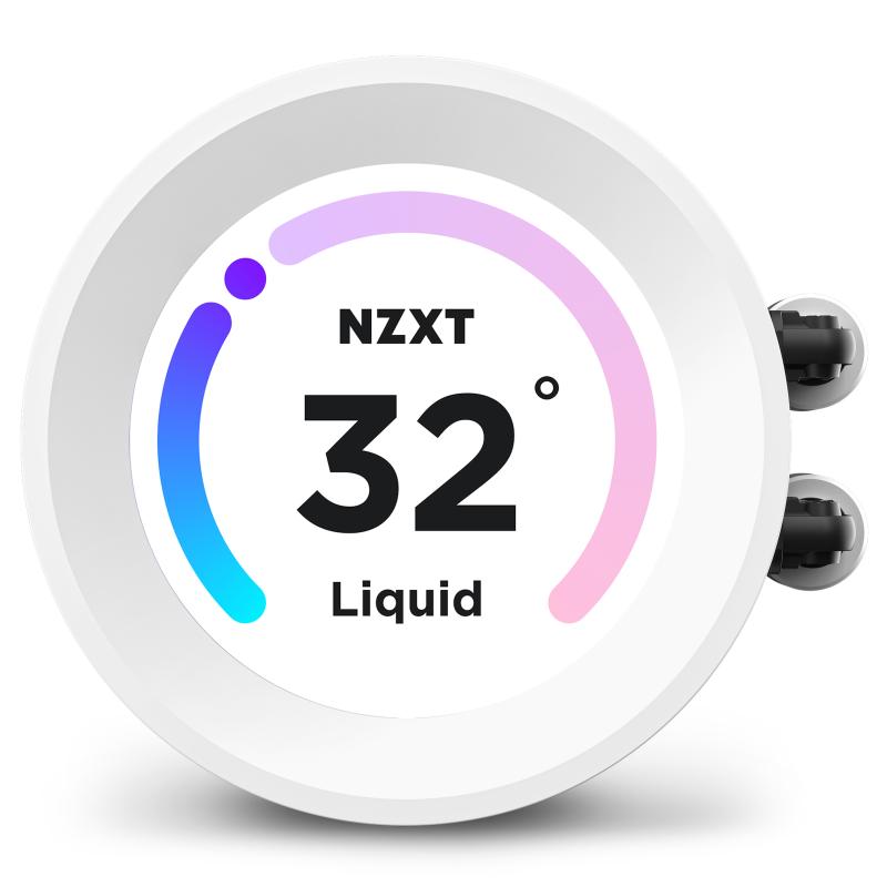 NZXT Liquid Cooler Kraken Elite 360 RGB White (RL-KR36E-W1) (RLKR36EW1)