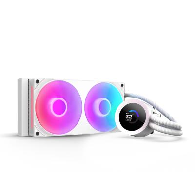 NZXT Liquid Cooler Kraken 240 RGB White (RL-KR240-W2) (RLKR240W2)