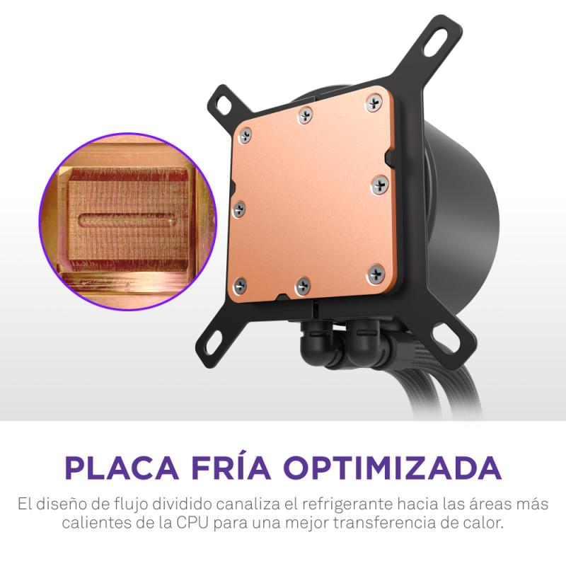 NZXT Liquid Cooler Kraken Plus 240 Black Schwarz (RL-KN240-B2) (RLKN240B2)