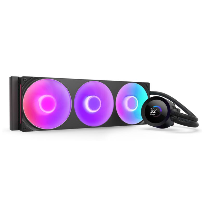 NZXT Liquid Cooler Kraken Plus 360 RGB Black Schwarz (RL-KR360-B2) (RLKR360B2)