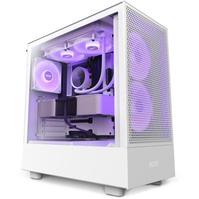 NZXT Tower H5 Flow RGB White (CC-H51FW-R1) (CCH51FWR1)