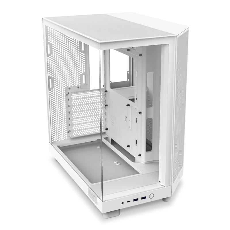 NZXT Tower H6 Flow White (CC-H61FW-01) (CCH61FW01)