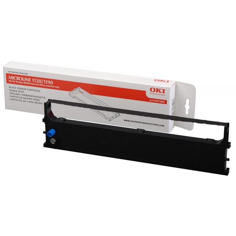 Oki Ribbon 1120 Black Schwarz (43571802)