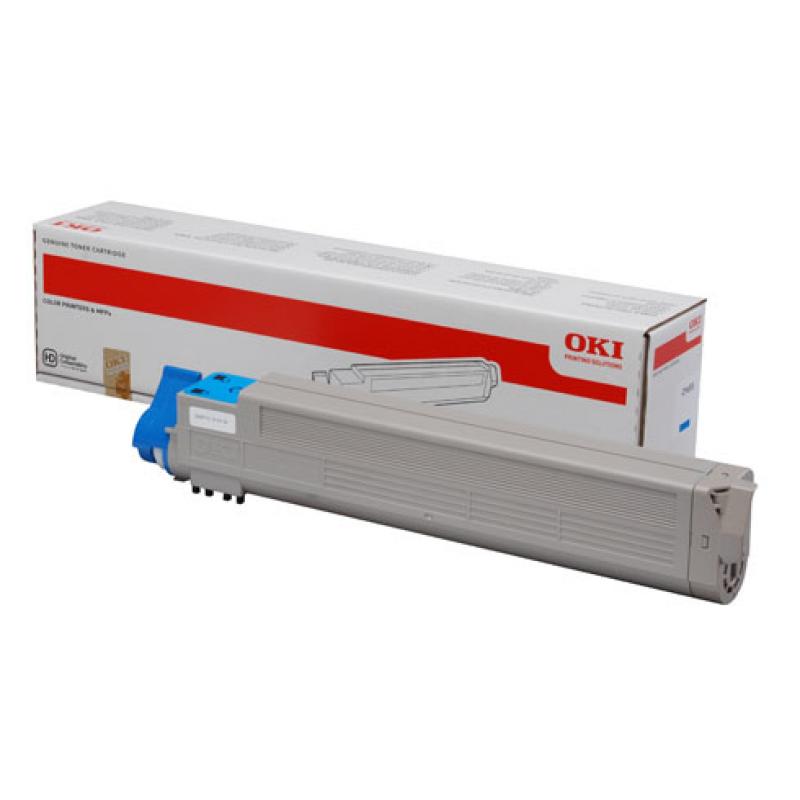 Oki Toner C 9655 Cyan 22k (43837131)