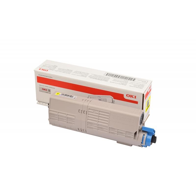 Oki Toner C532 MC573 Yellow Gelb 6k (46490605)
