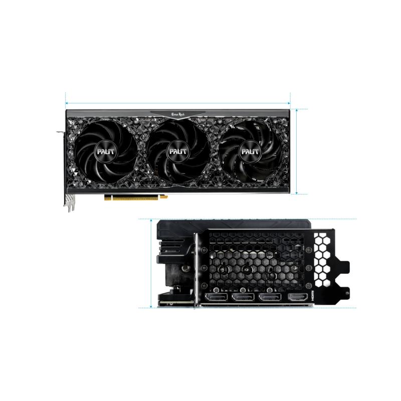 Palit GeForce RTX 4080 GameRock (NED4080019T2-1030G) (NED4080019T21030G)