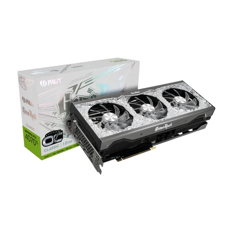 Palit RTX4070Ti GameRock Classic OC 12GB DDR6 (NED407TH19K9-1046G) (NED407TH19K91046G)