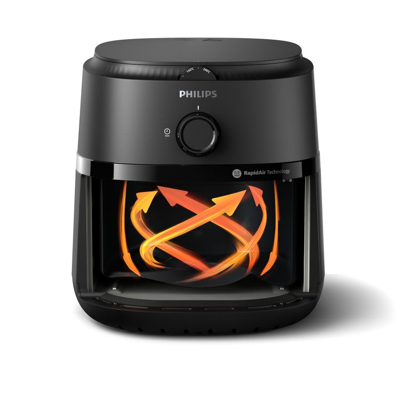Philips Airfryer NA120 00 black Schwarz 4,2L (NA120/00)
