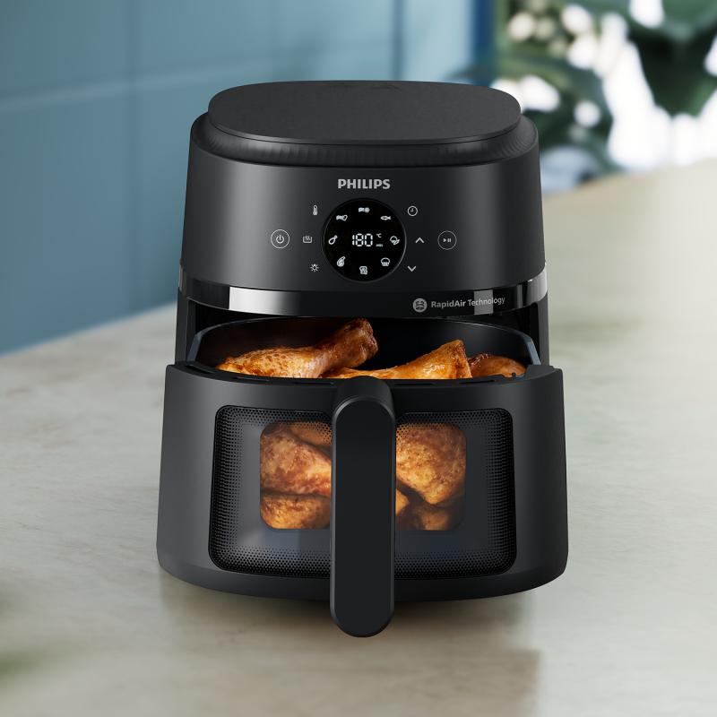 Philips Airfryer NA220 00 4,2L 1500W black Schwarz (NA220/00)