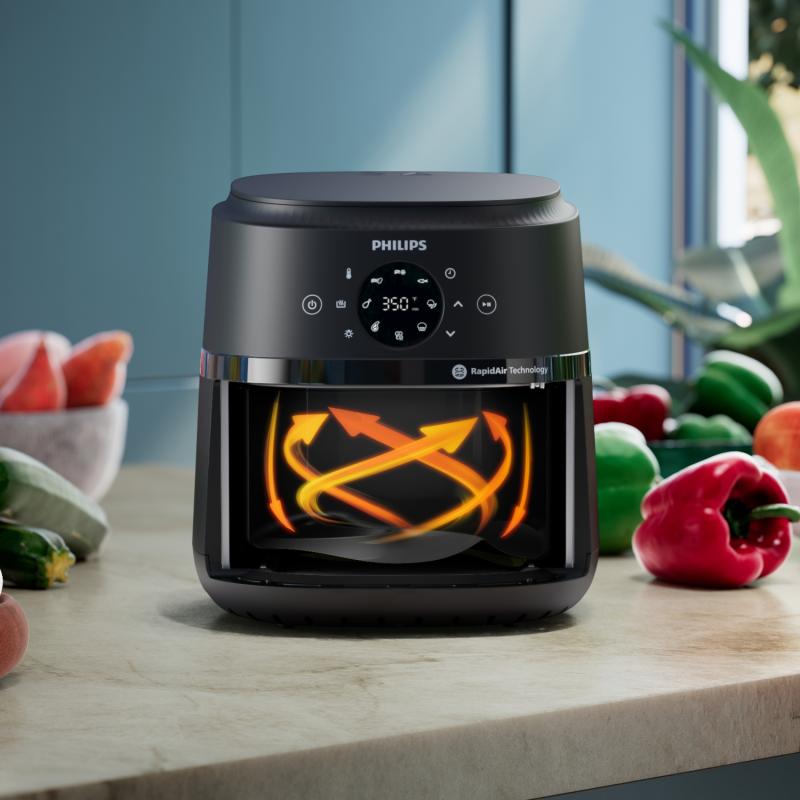 Philips Airfryer NA220 00 4,2L 1500W black Schwarz (NA220/00)
